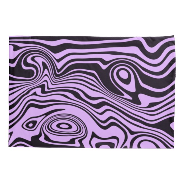 Housse D'oreillers Coque Coussin Motif violet - Choisir les couleurs (Dos)