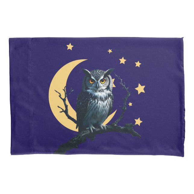Housse D'oreillers Coque Coussin Owl (devant)
