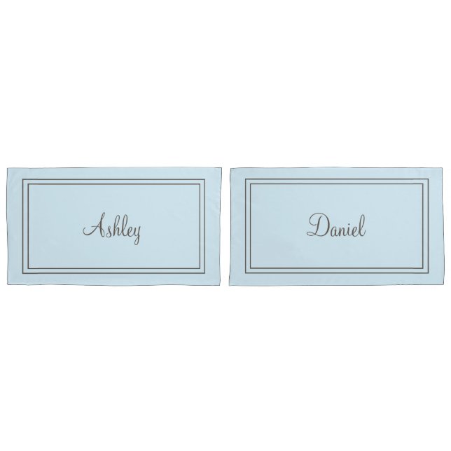 Housse D'oreillers Coque coussin personnalisé (devant-Set)