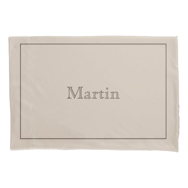 Housse D'oreillers coque coussin personnalisé (devant)