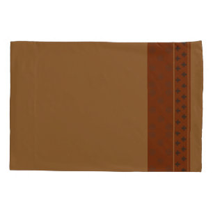 Housse D'oreillers Coque Coussin réversible double orange