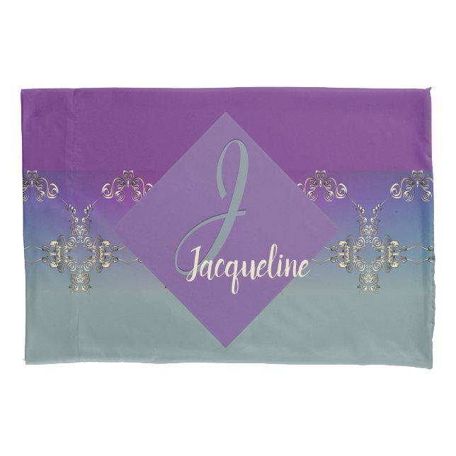 Housse D'oreillers Coque Coussin violet Fabergè (devant)