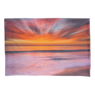 Housse D'oreillers Coucher de soleil Tamarack Beach   Carlsbad, CA