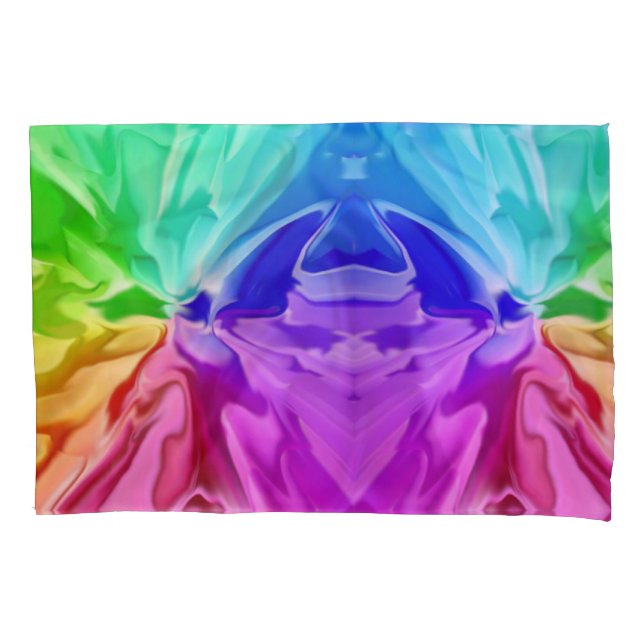 Housse D'oreillers Couleur liquide (devant)