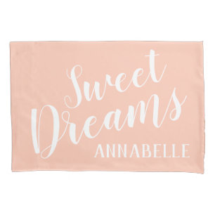 Housse D'oreillers Coussin fait sur commande de filles de monogramme