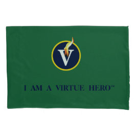 Housse D'oreillers Coussin VIRTUE HEROES - Vert