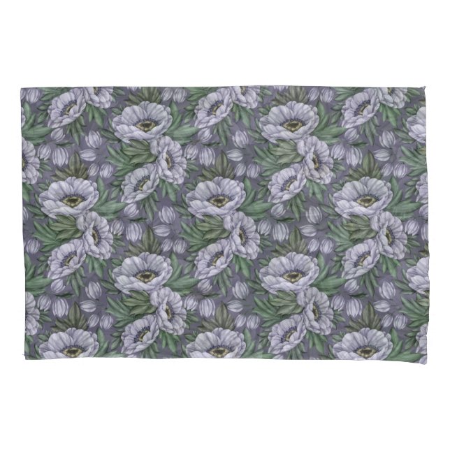 Housse D'oreillers Couvertures de Coussin de fleur de lune (devant-gauche)