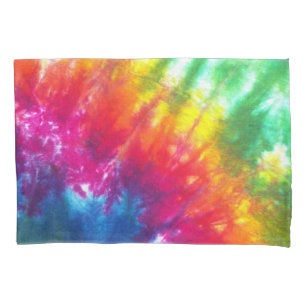 Housse D'oreillers Cravate multicolore
