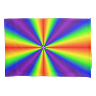 Housse D'oreillers Croix Arc-en-ciel