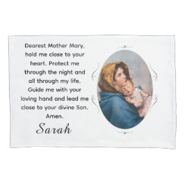 Housse D'oreillers Customizable Blessed Mother