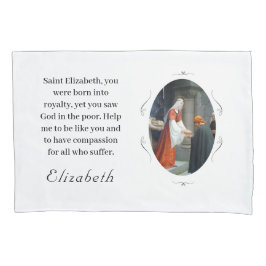 Housse D'oreillers Customizable Patron Saint (St. Elizabeth)