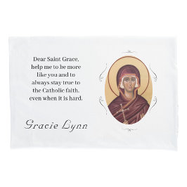 Housse D'oreillers Customizable Patron Saint (St. Grace)