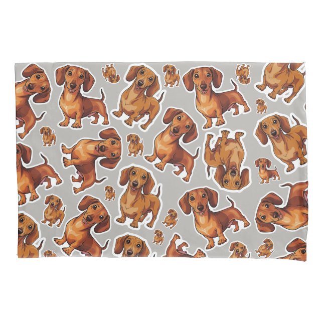 Housse D'oreillers Dachshund Dog oreiller (devant)