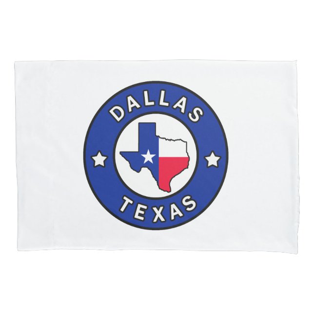 Housse D'oreillers Dallas Texas (devant)