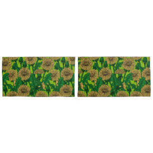 Housse D'oreillers Dandelions
