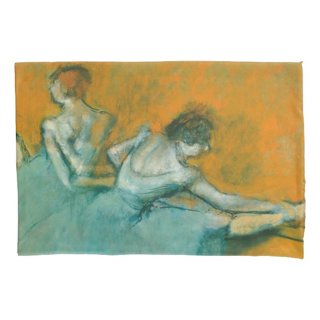 Housse D'oreillers Danseuses au Bar Ballet (devant)