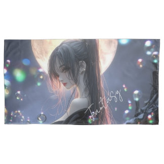 Housse D'oreillers Dark fantasy girl / Aesthetic