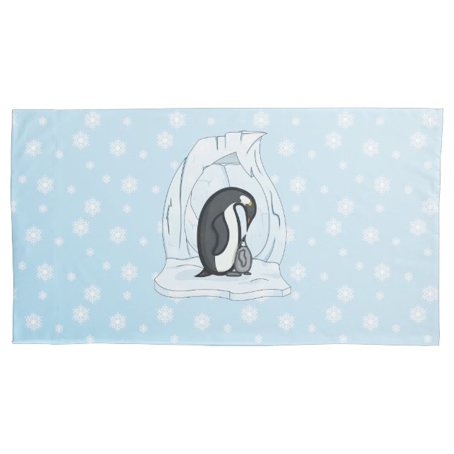 Housse D'oreillers Davin et Annie le Coque Coussin des Penguins (devant)