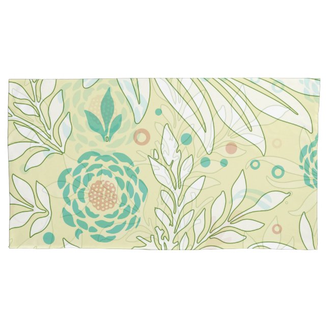 Housse D'oreillers Design floral 21 (devant)