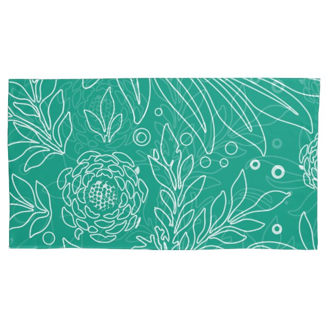Housse D'oreillers Design floral 34 (devant)