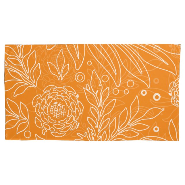 Housse D'oreillers Design floral 35 (devant)