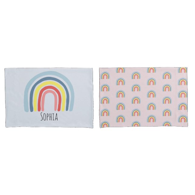 Housse D'oreillers Dessin et nom d'enfant de filles jote Whimsical Ra (devant-Set)