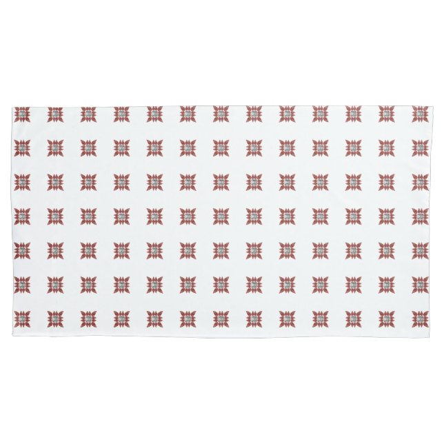 Housse D'oreillers Diamant rose (devant-gauche)