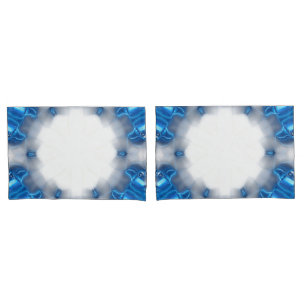Housse D'oreillers Diamants bleus