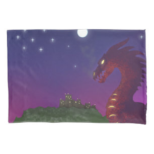 Housse D'oreillers Dragon médiéval