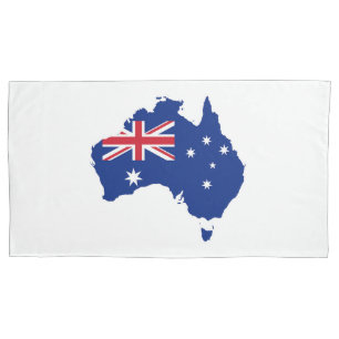 Housse D'oreillers Drapeau australien