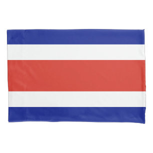 Housse D'oreillers Drapeau civil du Costa Rica