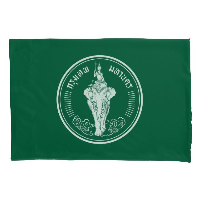 Housse D'oreillers Drapeau de Bangkok, Thaïlande Coque Coussin (devant)