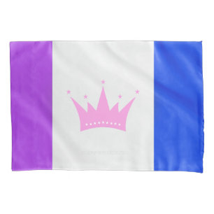Housse D'oreillers Drapeau de fierté de la culture drag de SlipperyJo