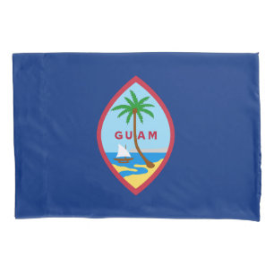 Housse D'oreillers Drapeau de Guam