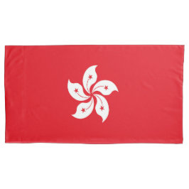 Housse D'oreillers Drapeau de Hong Kong