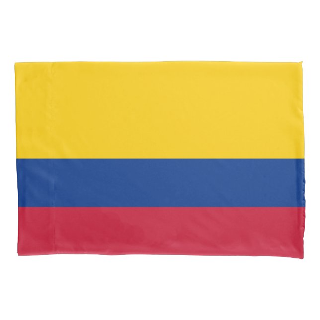 Housse D'oreillers Drapeau de la Colombie (devant)