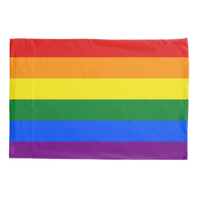 Housse D'oreillers Drapeau de la Fierté Patriotique Single Pillowcase (Dos)