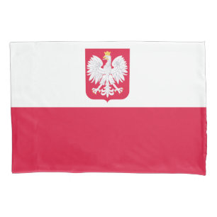 Housse D'oreillers Drapeau de la Pologne