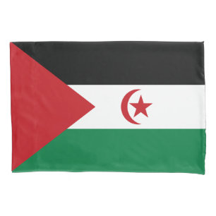 Housse D'oreillers Drapeau de la République arabe sahraouie démocrati