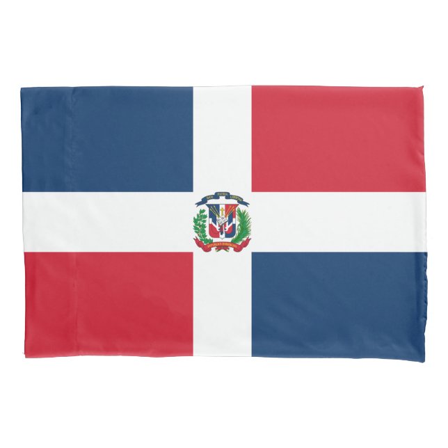 Housse D'oreillers Drapeau de la République Dominicaine (devant)