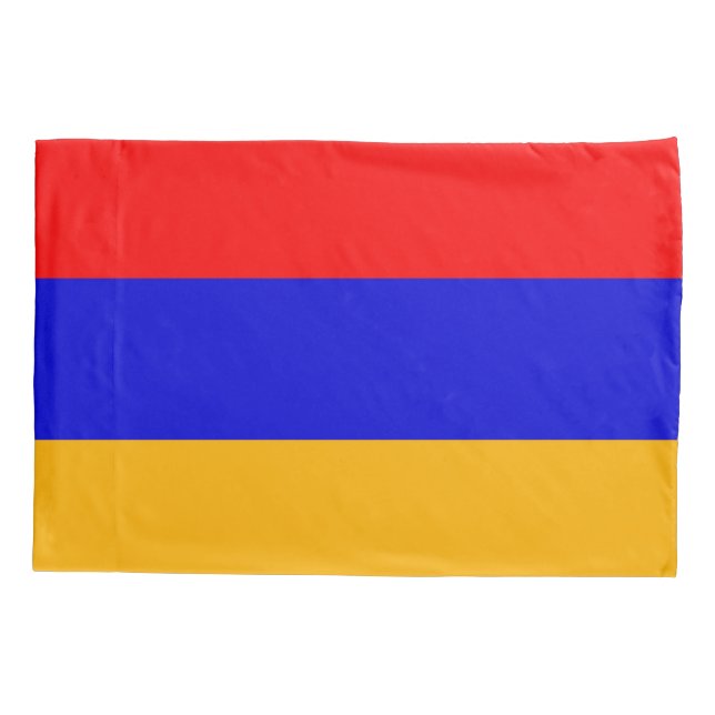 Housse D'oreillers Drapeau de l'Arménie (Dos)