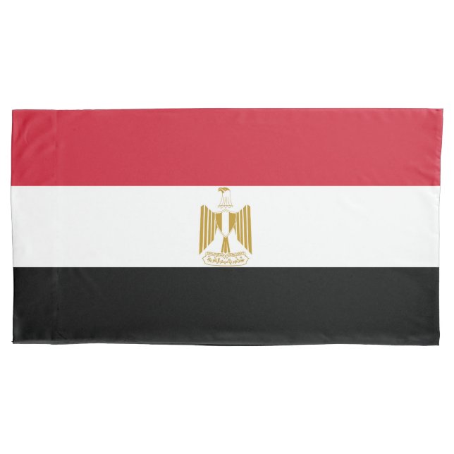 Housse D'oreillers Drapeau de l'Égypte (devant)