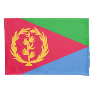 Housse D'oreillers Drapeau de l'Érythrée