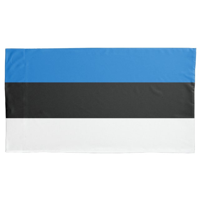 Housse D'oreillers Drapeau de l'Estonie (devant)