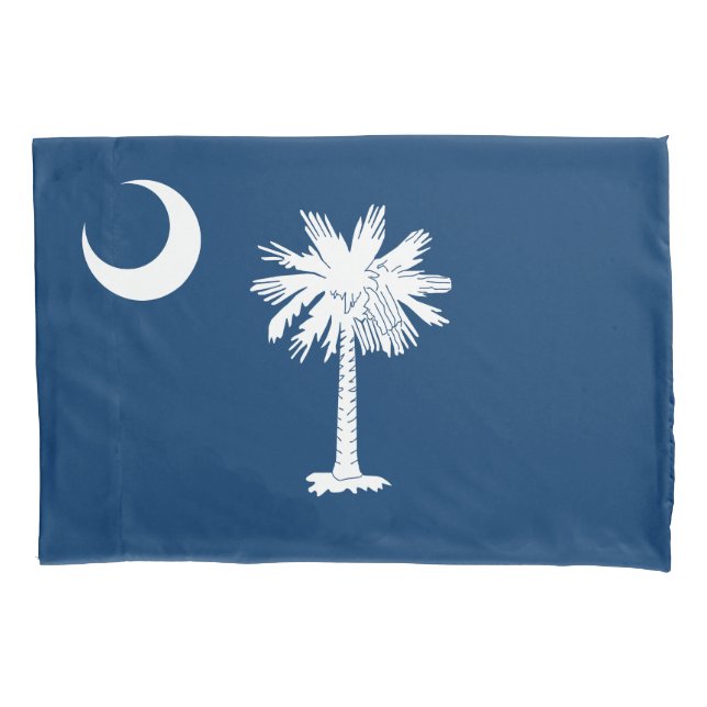 Housse D'oreillers Drapeau de l'État de la Caroline du Sud (devant)