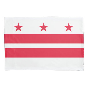 Housse D'oreillers Drapeau de l'État de Washington DC