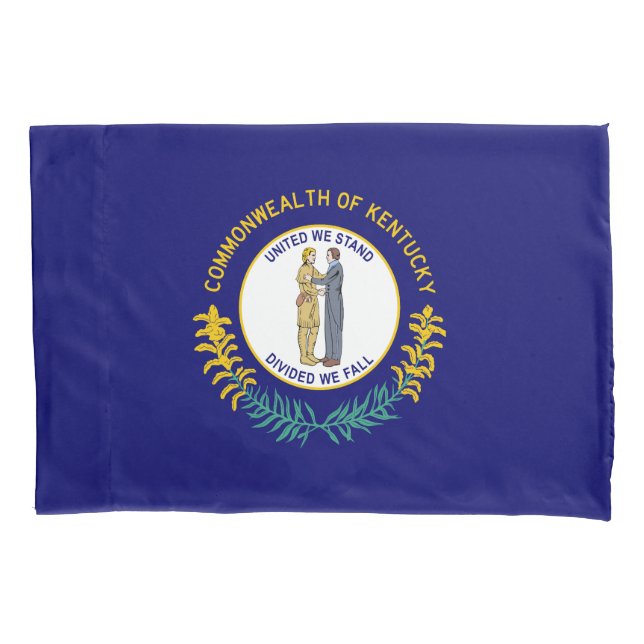 Housse D'oreillers Drapeau de l'État du Kentucky (devant)