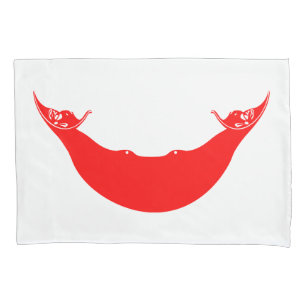 Housse D'oreillers Drapeau de l'île de Pâques