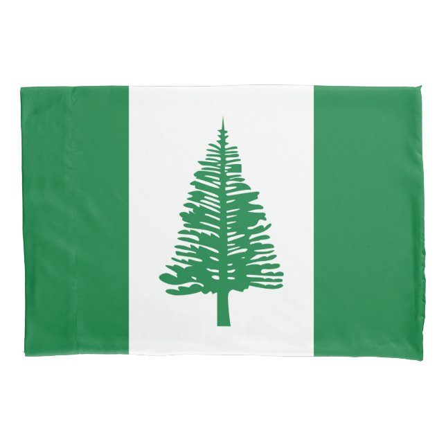 Housse D'oreillers Drapeau de l'île Norfolk (devant)