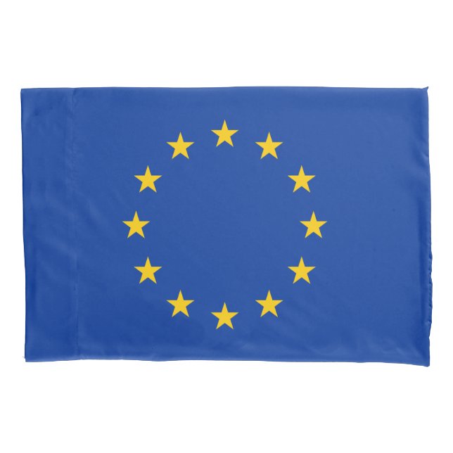 Housse D'oreillers Drapeau de l'Union européenne (devant)